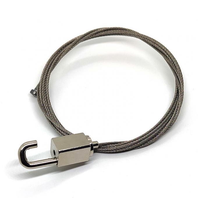 Self Locking Brass Cable Gripper Hanger Signage Cable Hanging Systems